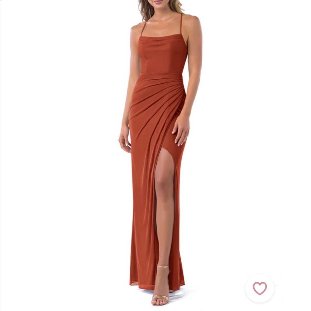 Beautiful Rust colored Dress! Tags on Never worn!